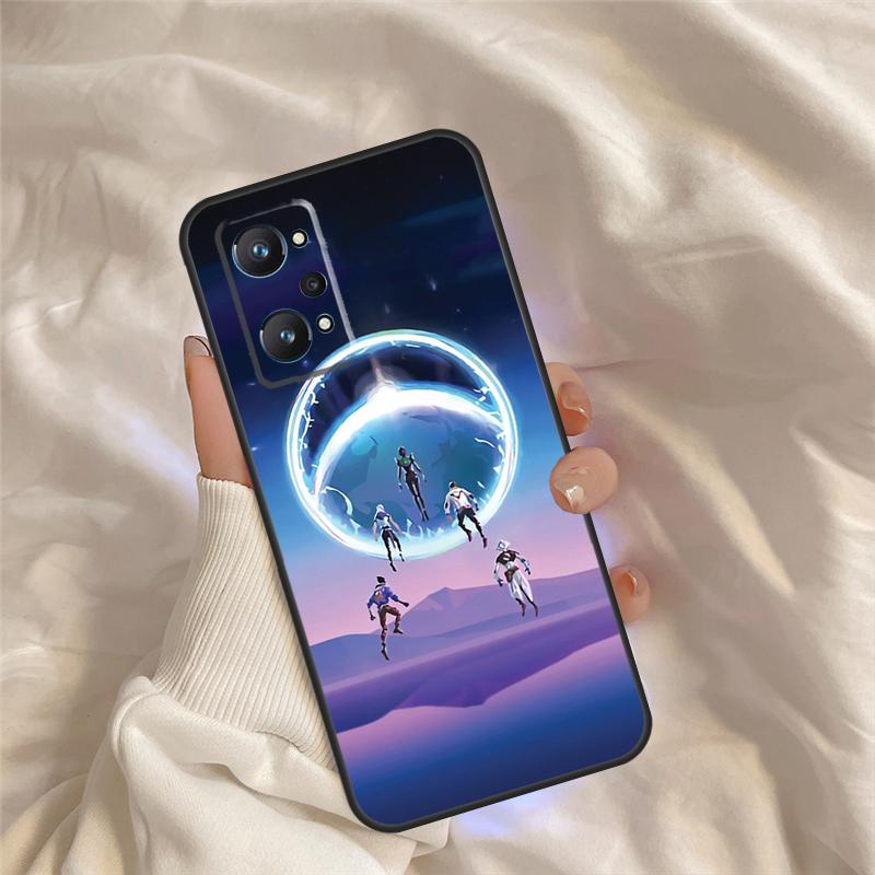 Cartoon Valorant Case For Realme 15 14 11 12 13 Pro Plus C65 C67 C71 C63 C61 C55 C51 C53 C35 C75 GT6 GT7 Pro