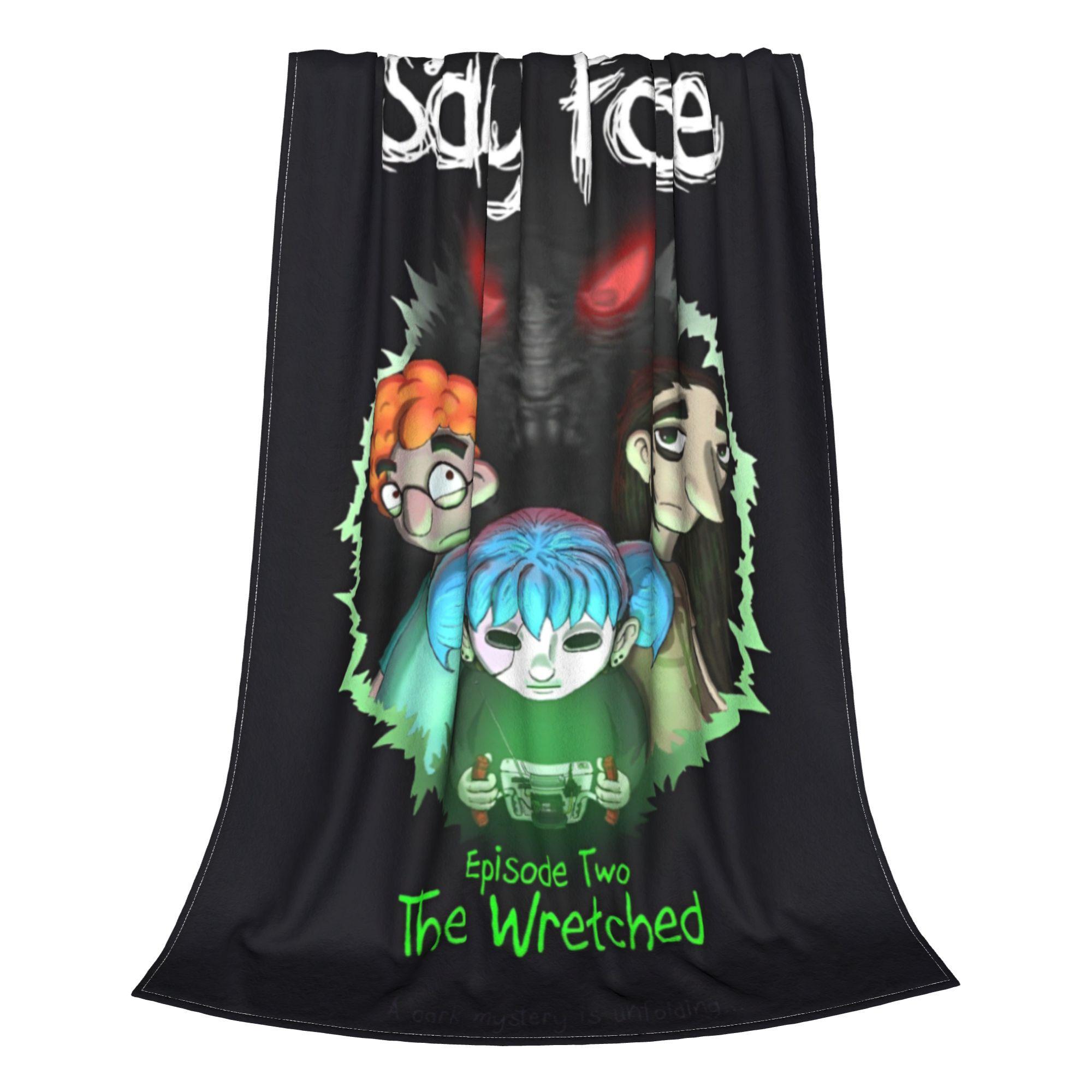 

Игра Sally Face Аниме SF Пледы Фланелевые Ужасы Sal Fisher Легкий Плед Путешествия Автомобиль Диван Кушетка Плюшевое Тонкое Одеяло 100x150cm