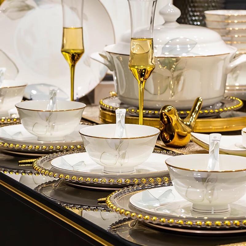 Mod Lanka Jingdezhen Keramik Geschirrset, Kollektion Frühlingsabsicht