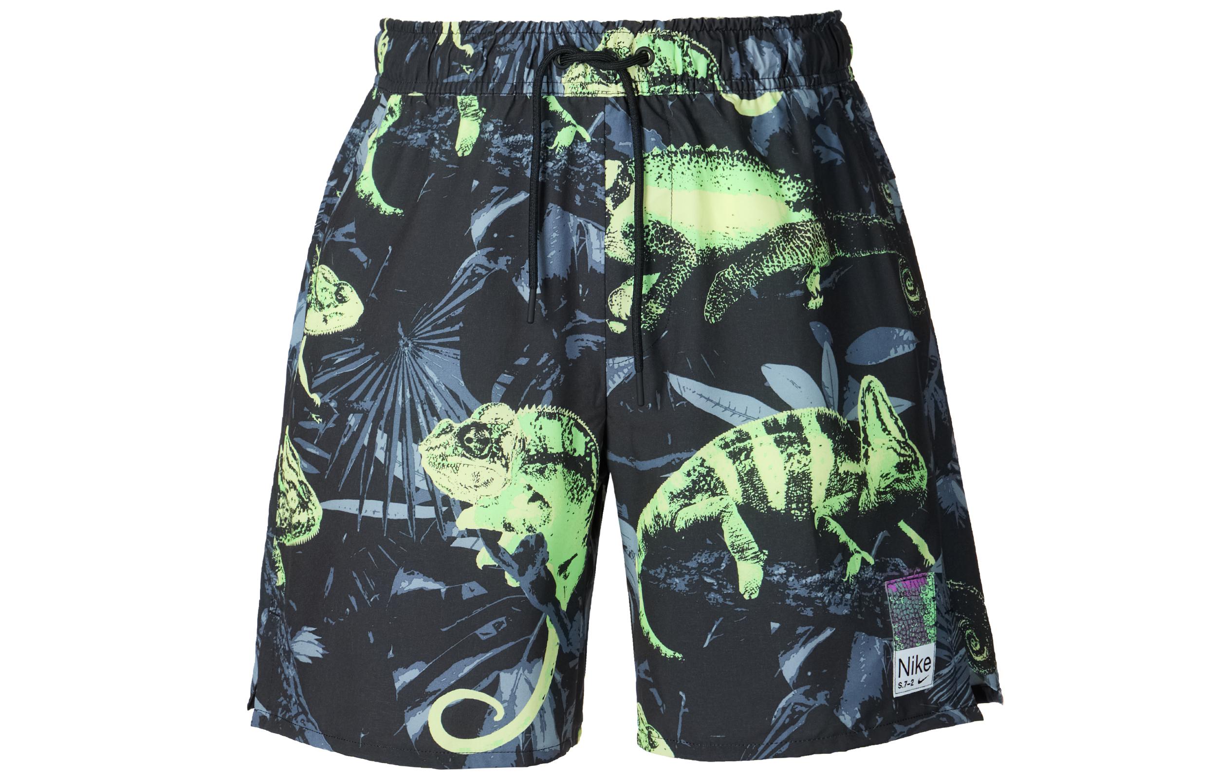 Мужские повседневные шорты Nike Dri Fit Unlimited Studio 72 Взрывной зеленый желтый FB7981-337 M