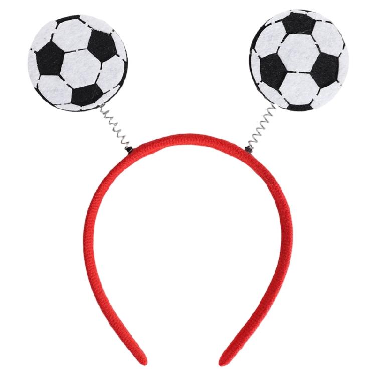 Football Game Day Headband Unisex Sports Glasses/Headpiece Plastic Soccer Spectacles/Headwear Accessory