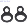 2pcs Tie Down Strap Rings for Motorcycle Dirt Bike ATV UTV Attach Tie-downs Stainless Steel Tie-Down Strap Rings
