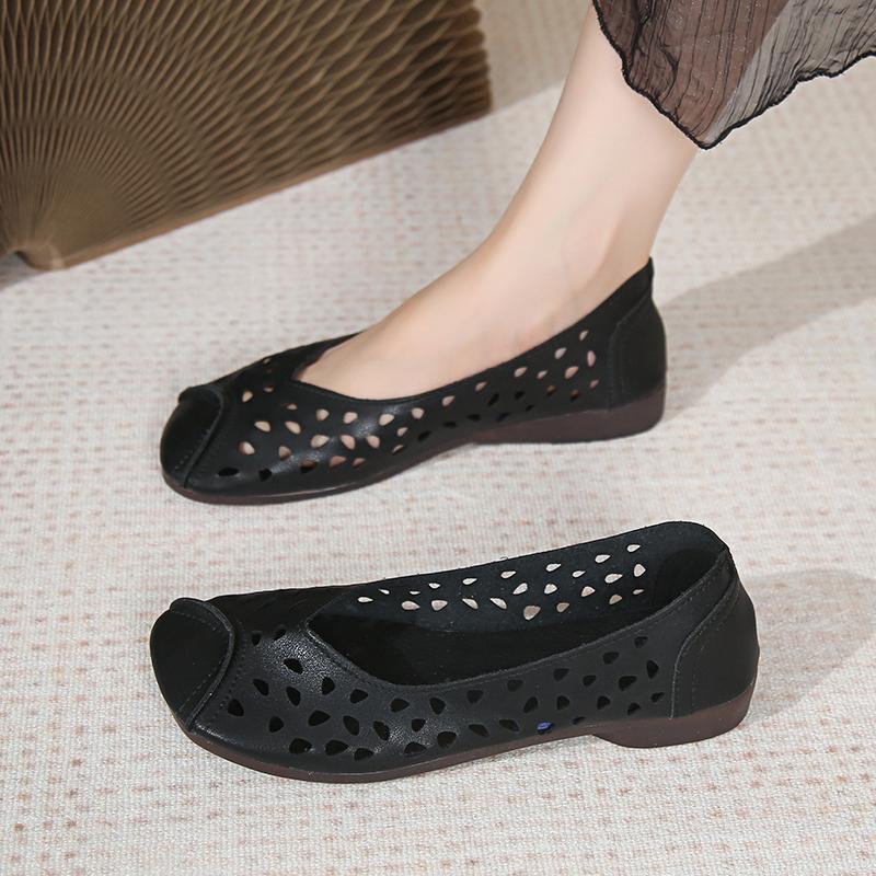 

Модная женская обувь 2024 Высокое качество Весенние женские балетки Слипоны Квадратный носок Однотонные Перфорированные Дышащие Повседневные Лаконичные Удобные Женские Кроссовки 41 чёрный