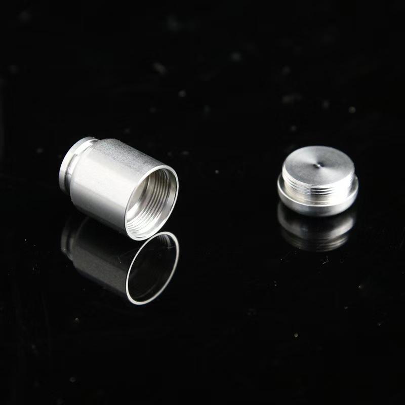 Water Bottle  Shape Knife Drop Pendant Adult Fidget Toy Paracord Rope Decompression Toy Edc Stainless Steel Accessory