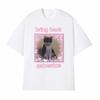 Funny Bring Back Asbestos Cute Cat Meme Graphic T-Shirt Unisex Style Retro Clothing T Shirt Men's Women Cotton Oversized T-shirt