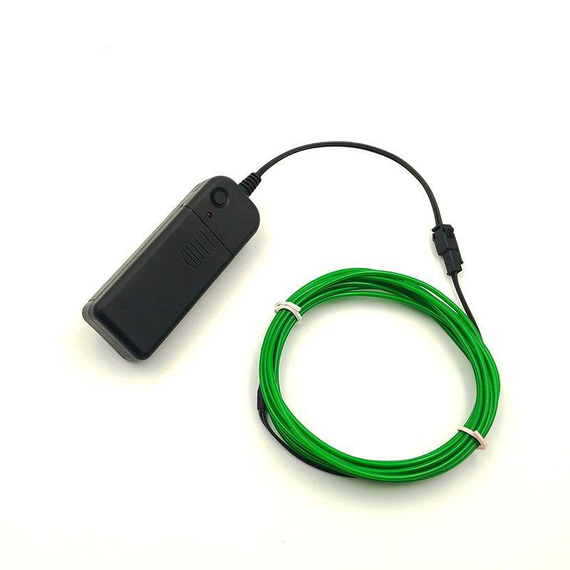 Vibrant Neon Led Light Glow El Wire String Rope For Stunning Party Decorations