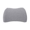 Lumbar Support Pillow Ergonomic   Lower Back Pillow for Sofa Recliner Dark Gray