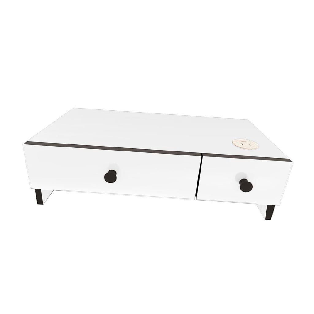 White Monitor Riser With Drawer Cheap Monitor Stand Riser with Drawer W/Drawer for iMac Houseware ...