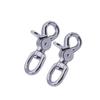 316 Stainless Steel Lobster Clasps Zinc Alloy Material Strong Durable Snap Hooks Electroplated Alloy Diving Clip Bag Parts