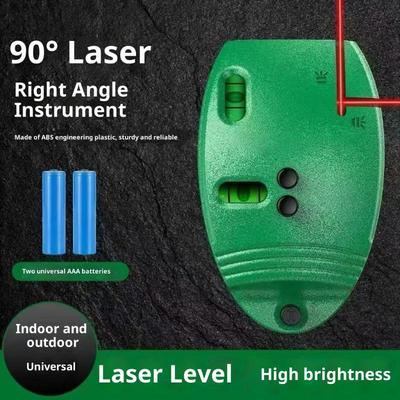 Electronic Infrared Laser Level 90 Degree Battery Powered Scale Tool for Accurate Furniture Assembly and Alignment
