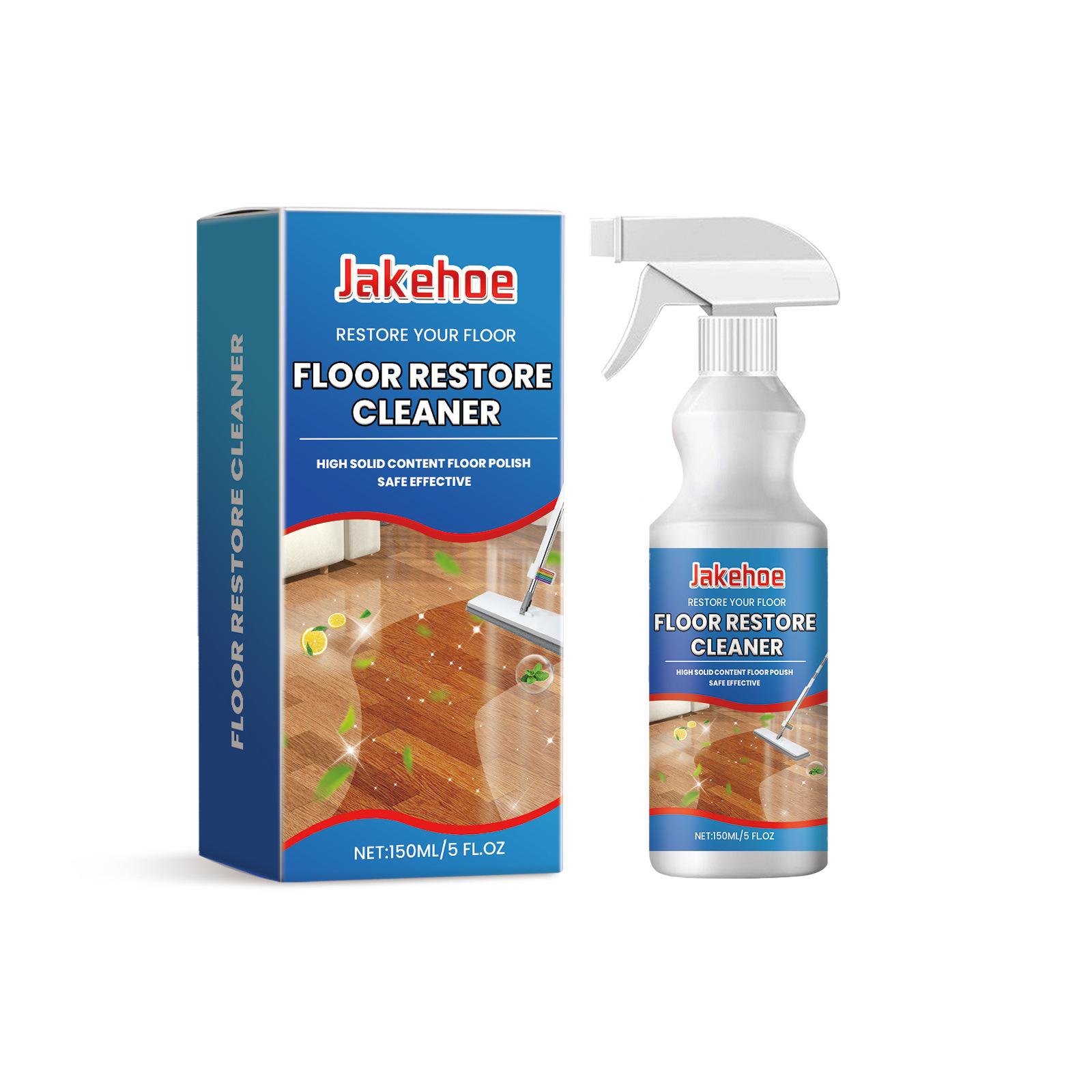 

Jakehoe Floor Restore Cleaner Gentle Cleaning Stain Remover Restore Shine Fresh Fragrance Quick Dry Multi Surface Cleaner 150ml 150ml
