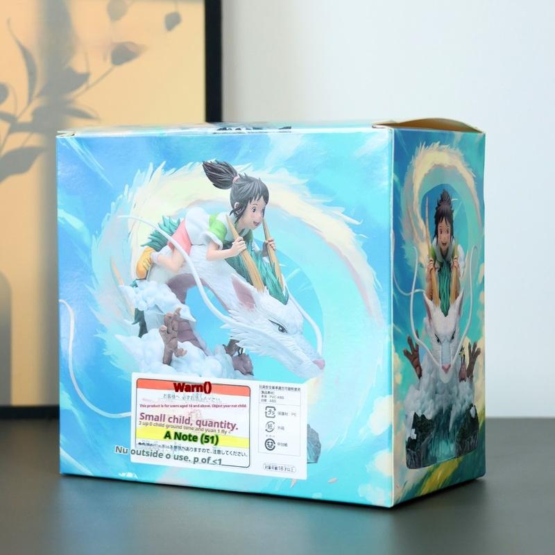 Neue Cartoon Anime Figur Ogino Chihiro und Nigihayami Kohakunushi Actionfiguren PVC Action Modell Puppe Sammlerstück Spielzeug Geschenk