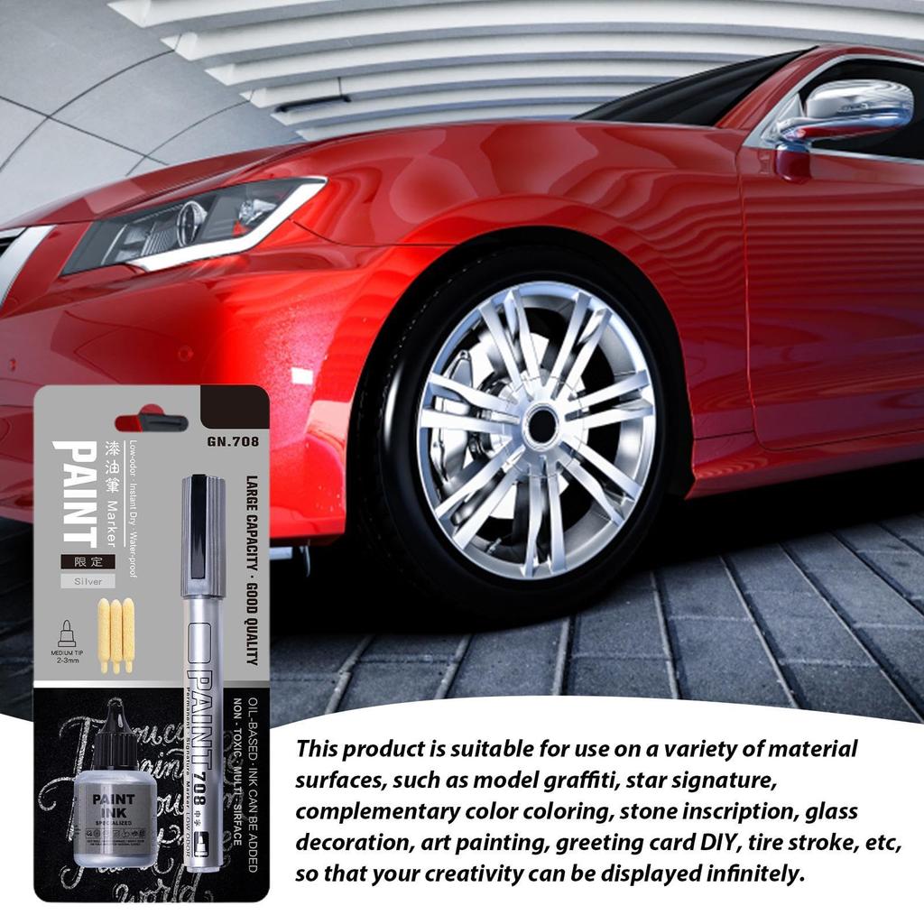 Tire Marker Pen Touch Pen Car Bicycle Motorcycle Color Repair Pen