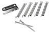 Fender Pure Vintage Stratocaster Tremolo SpringClaw Kit, Chrome