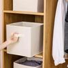 Foldable Square Storage Box Large Capacity Underwear Storage Box Cabinet Drawer Organizer  Nursery