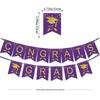 2026 Graduation Party Decoration Set: Banner & Cap Balloon