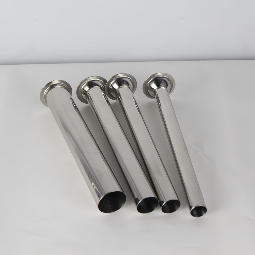 Stainless Steel Sausage Maker Accessories Easy Cleaning Grinder Stuffer Filling Tubes with Funnel Sausage Making Tool
