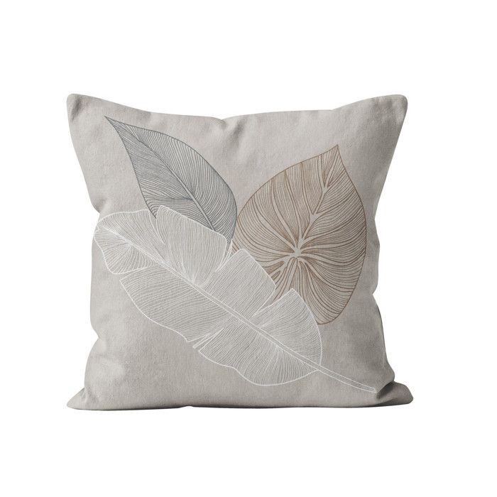 Removable Cushion Printed 40x40 Cm MAYOTTE, by Soleil d'Ocre