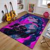 Game Lol Printed Area Rug Carpet for Bedroom Living Room Home Decor Rugs Mat Non Slip Mat Rug for Bedside