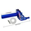 22mm CNC Aluminum Motorcycle Accelerator Throttle Twist Grips Handlebars For Moped Scooter ATV Quad Bike