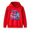 Kids Boys Girls Hoodie Cool Anime Character Printed Long Sleeve Casual Pullover Sweatshirt For Youth Daily Wear