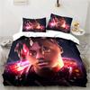3D Rapper Juice Wrld 999 Bettwäsche-Set Bettdecke Bettwäsche-Sets Kissenbezug Bettbezug Kinderzimmer Bettwäsche-Set Luxus Geburtstag