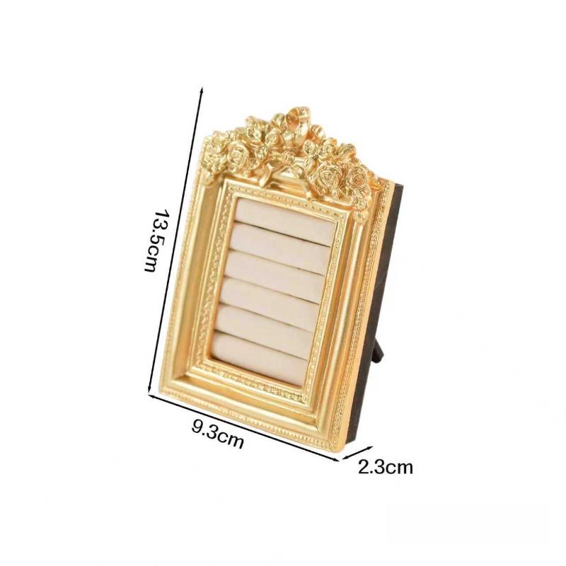 Originality Jewelry Display Rack Jeweler Retro Rings Show Shelf Necklace Jewellery Showcase Stand Bracelet Live Pictures Props