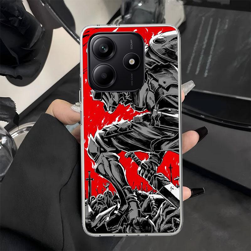 

Чехол для телефона Аниме Убийца Гоблинов для Xiaomi Redmi Note 14 13 14S 12S 12 11S 11T 11E Pro Plus 11 10 10S 9S 5G Мягкий Силиконовый Чехол Redmi Note 14 Pro 5G