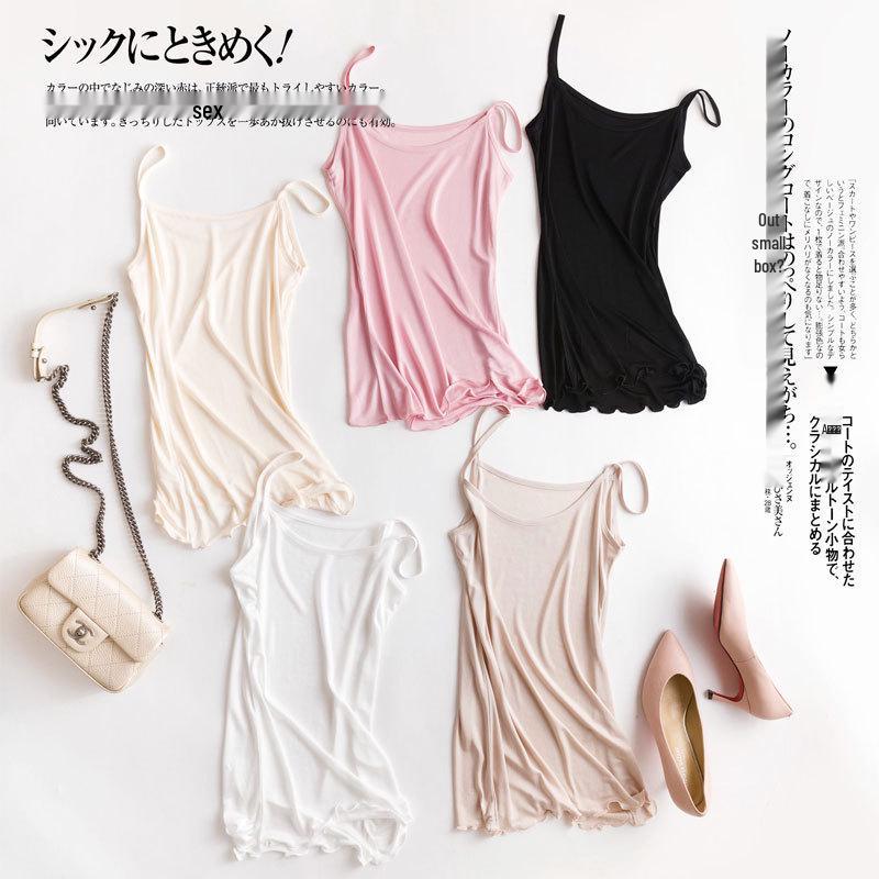 

Tangge Multi-Color Natural Mulberry Silk Camisole Vest M телесный