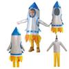 Pea Nut Apparel Dm0181 Kids' Rocket Cosplay Space Stage Costume Unisex Dancewear For Cosmic Performances