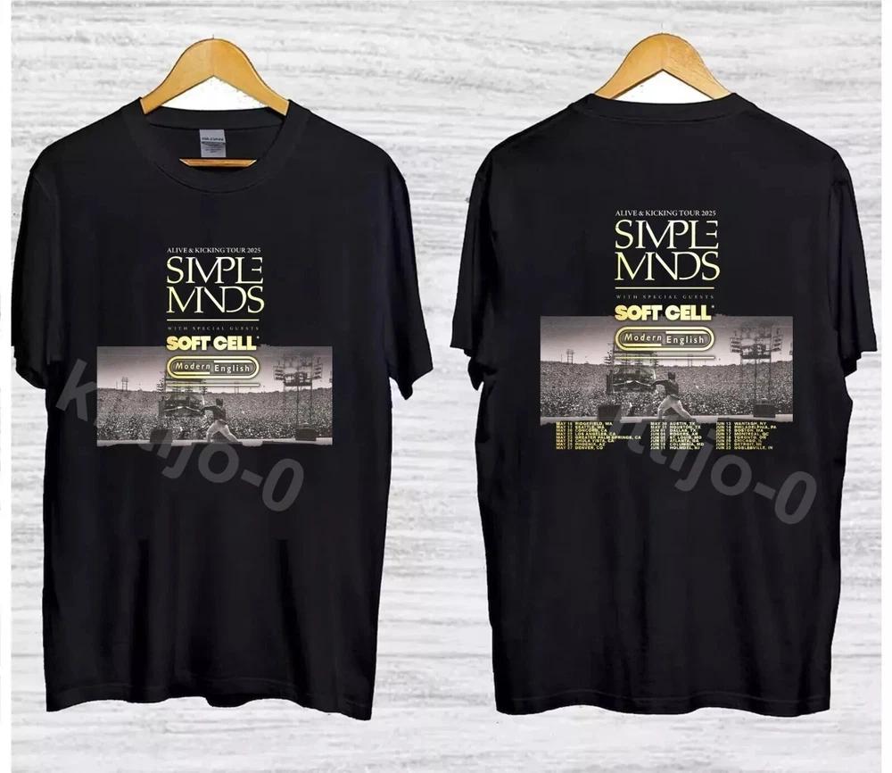 Simple Minds Bring Alive Kicking Tour 2025 TShirt S
