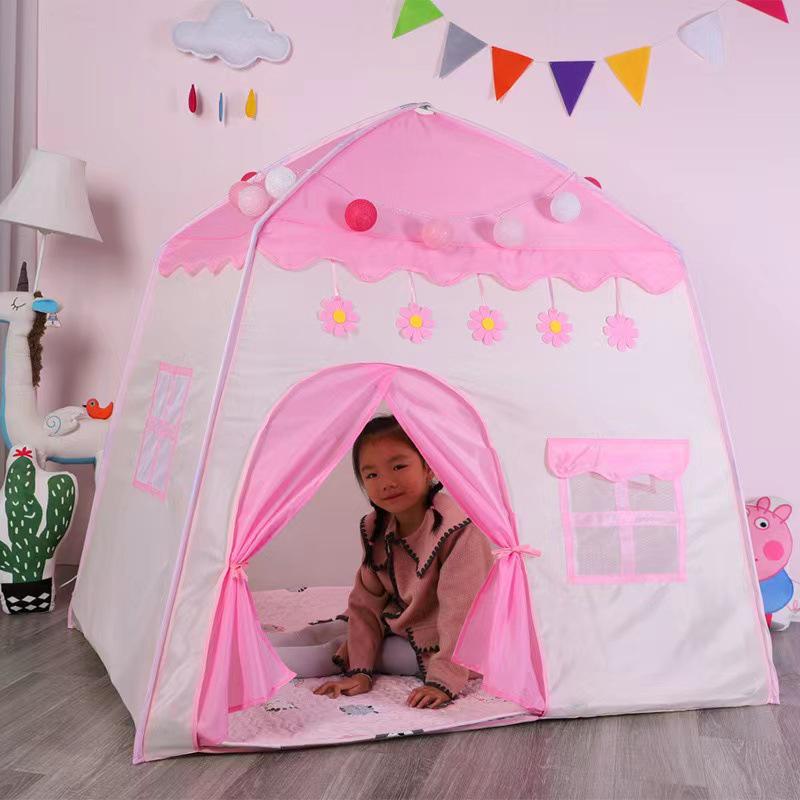 New Kids  Indoor Play Tent: Detachable Pretend Play House for Boys and Girls