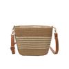 IELGY Mori Series Vacation Messenger Bag Beach Shoulder Tote Straw Bag