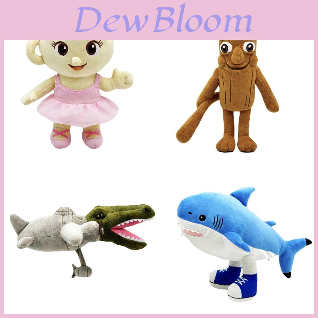 Italian Brainrot Shark Plush Toy With Pp Cotton Filling For Kids And Collectors
