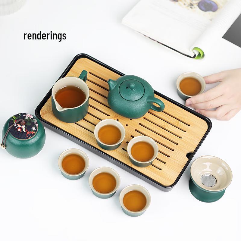 Cha Xun Portable Ceramic Tea Set