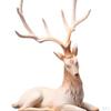 Creative Reindeer Ornaments Collectible Light Luxury Modern Deer Decoration for Shelf Gifts Home