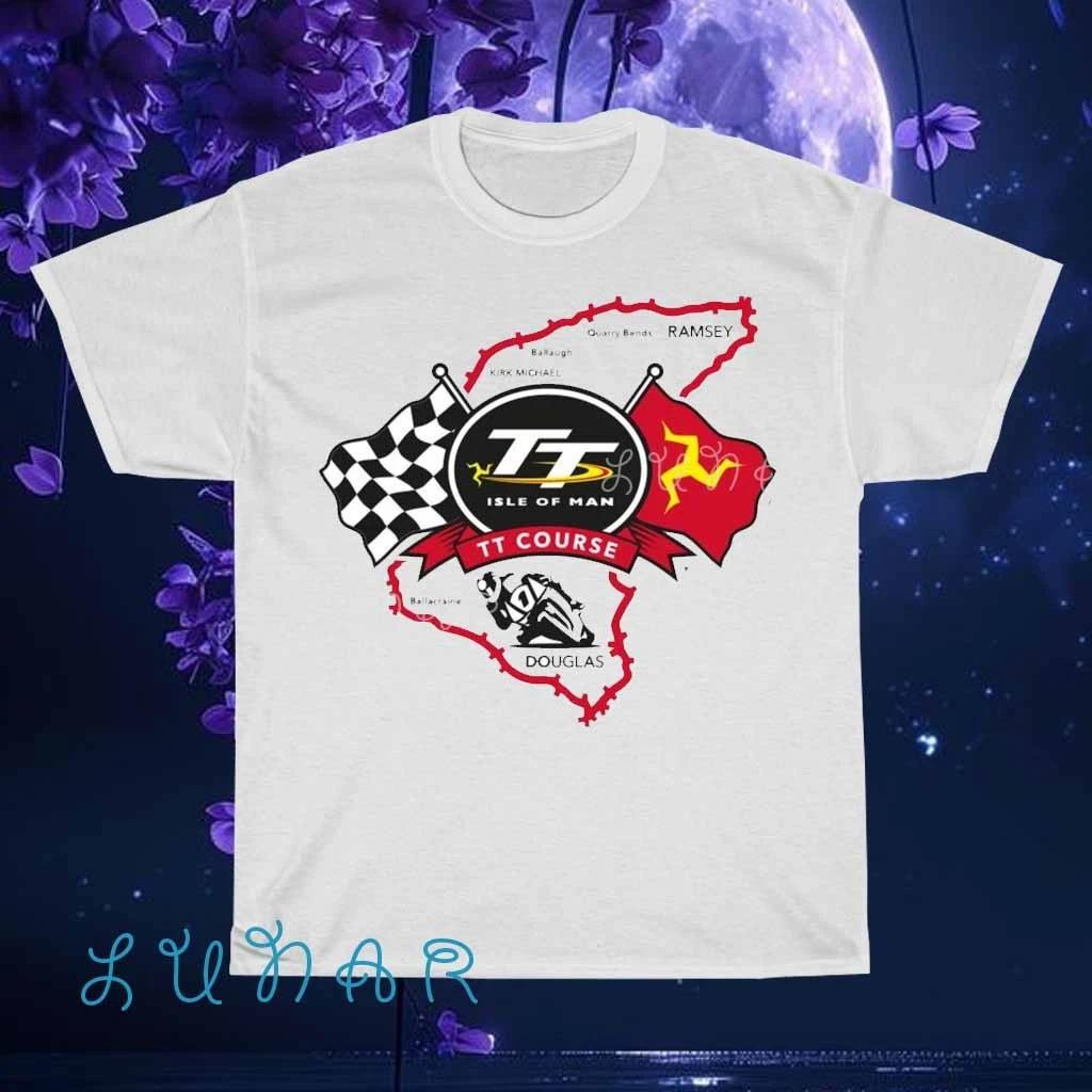 

New Shirt Isle of Man TT Race Logo American T-Shirt Funny Size S to 5XL S