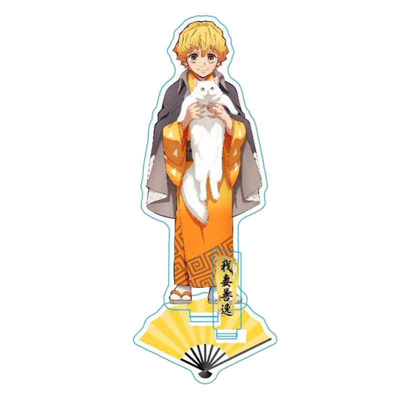 15CM stůl Model Stůl Talíř Akční Animace Dekorace Móda Anime Přemožitel démonů Kimetsu Žádné figurky Yaiba Akryl