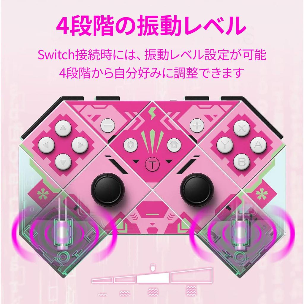 PB TAILS Wireless Gamepad Controller CHOC2.0 Bluetooth Metal Shell Sakura Warrior PB-WBC02-SW-EC
