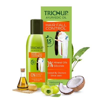 Ayurvedic Hair Fall Control Oil Pack of 2 X 200ml | Natural Hair Nourishment & Strengthening