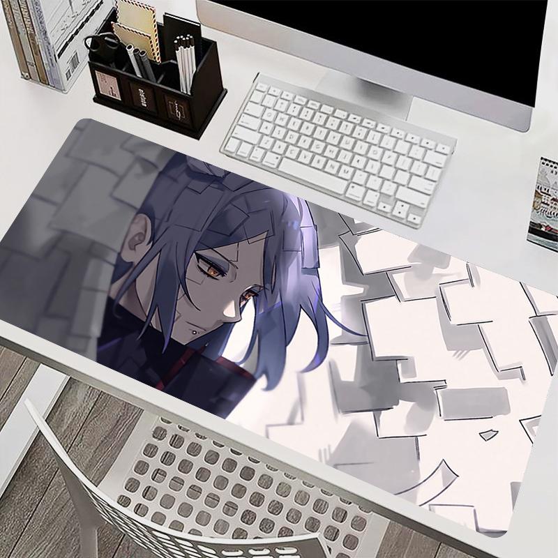 Mouse Pad PC Accessories Keyboard Pad Office Desk Mat Anti Slip Mousepad Rubber Tablet Pad Gaming Naruto Akatsuki Extended Pad
