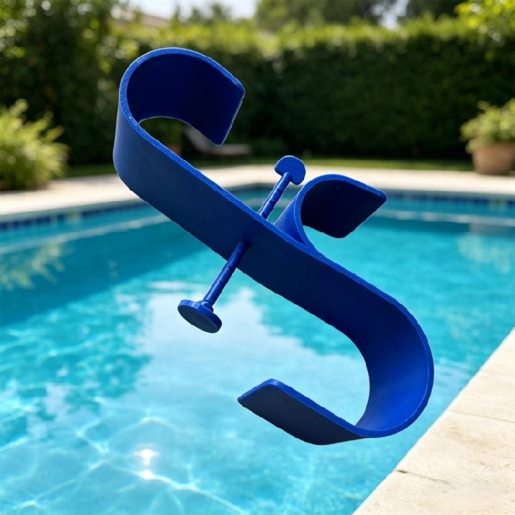 Poolside Organizing Hook Plastic Pool Hanging Station Suitable For Caps Goggles And Other Aquatic Equipment