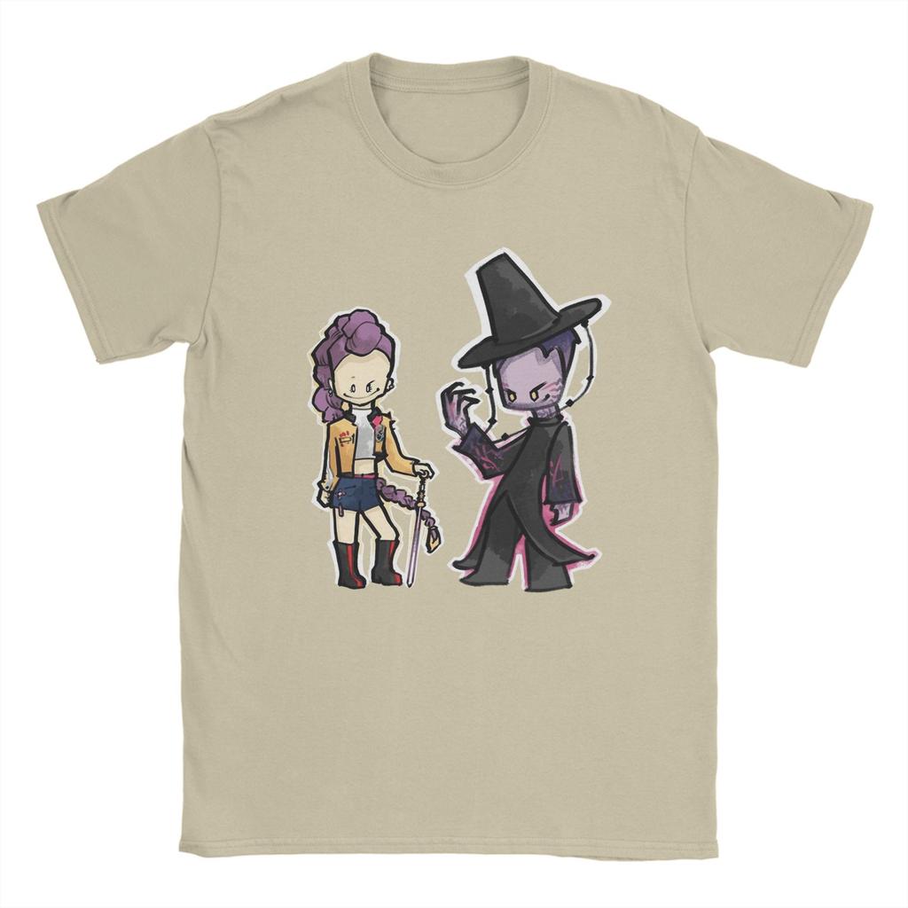 RUJINU KPop Demon Hunters Cartoon Style T Shirt Summer Trendy T-Shirts Man Cotton Breathable Oversized Tees Short Sleeve Tshirt