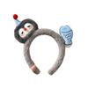 Creative Penguin Fish Plush Headband: Cute & Adorable Cartoon Hair Accessory for Girls – Perfect for Photos, Face Wash, or Fun!