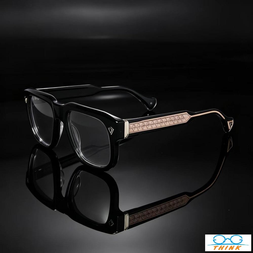 Brand Trendy Fashion Sunglasses UV Protect Frame Fashionable Gradient Lens Sunglasses High Quality Acetate Sun Glasses T Henr Acetate
