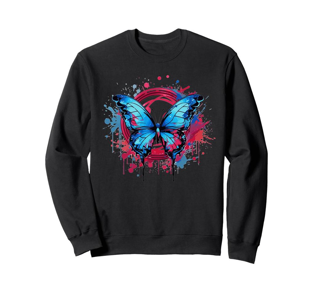 Butterfly Art Splash Sweatshirt