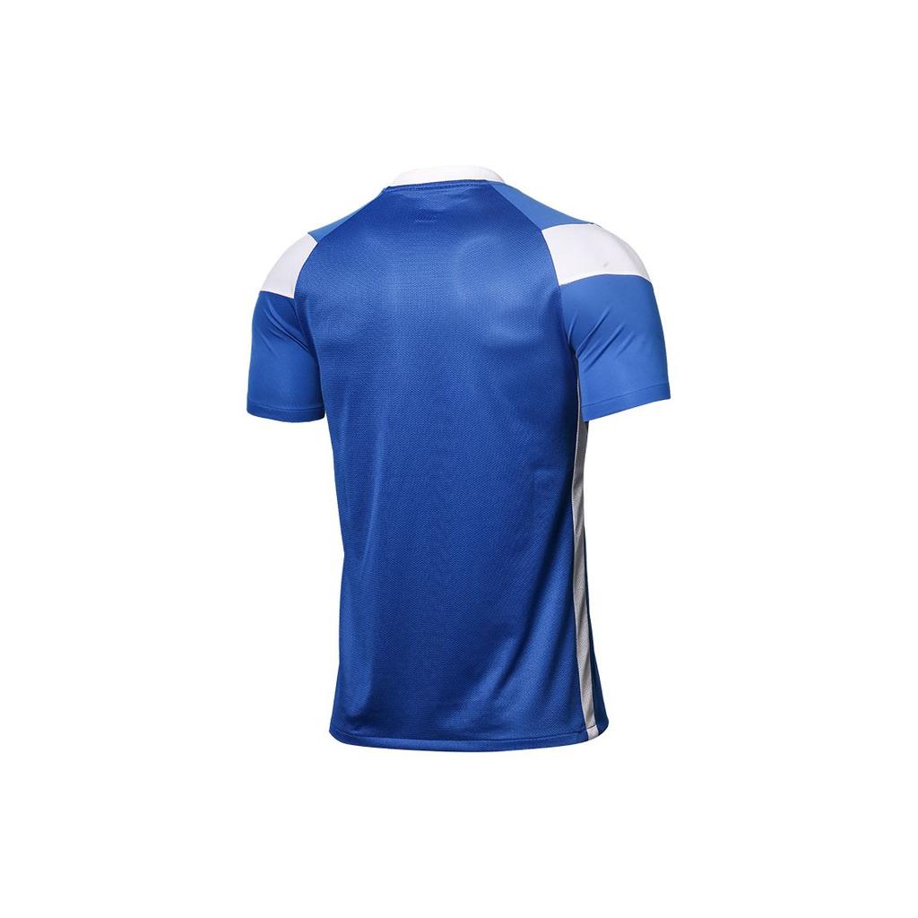 Nike Casual Sports Breathable V-Neck Short-Sleeve T-Shirt Men Tops Blue CW3826-463