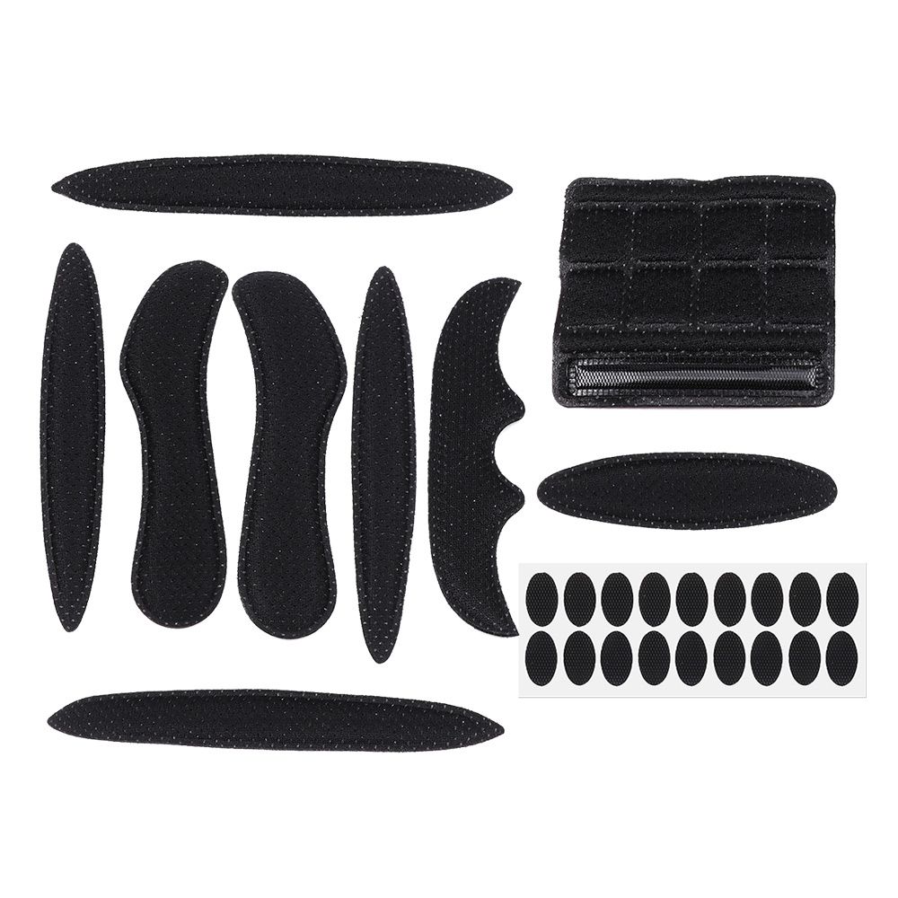 27pcs/set Helmet Padding Kits Sealed Sponge Replacement Motorcycle Bicycle Cycling Universal Foam Pads Set Helmet Communication 7