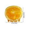 Slip proof Hair Clips Acrylic  Half Up Hair Accessories With Fruit Theme For Sports Travel Daily Use