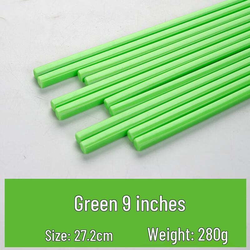 MOLUONA Colorful Melamine Chopsticks